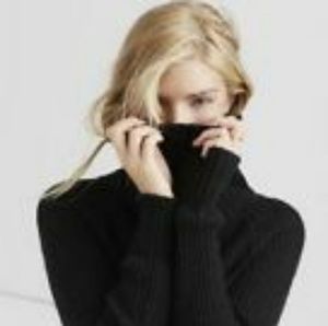 NWT Express Hi Low Turtleneck